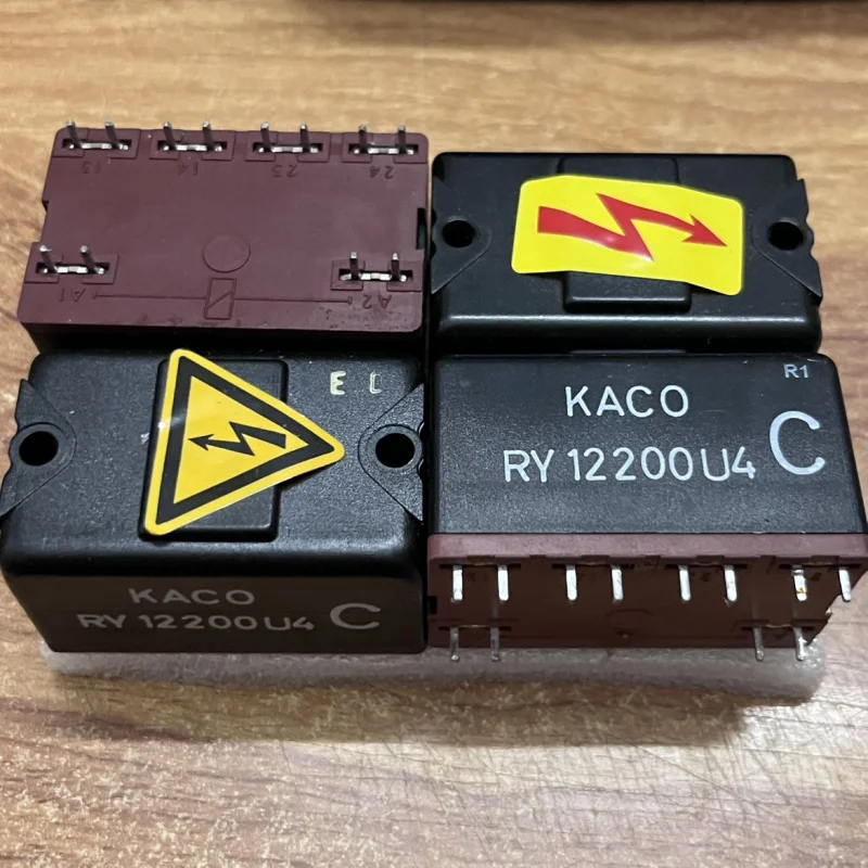 RY12200U4 C KACO/KACO Relé de alto voltaje RY16020L5 B Pieza original desmontada 12Pin9 Nuevo