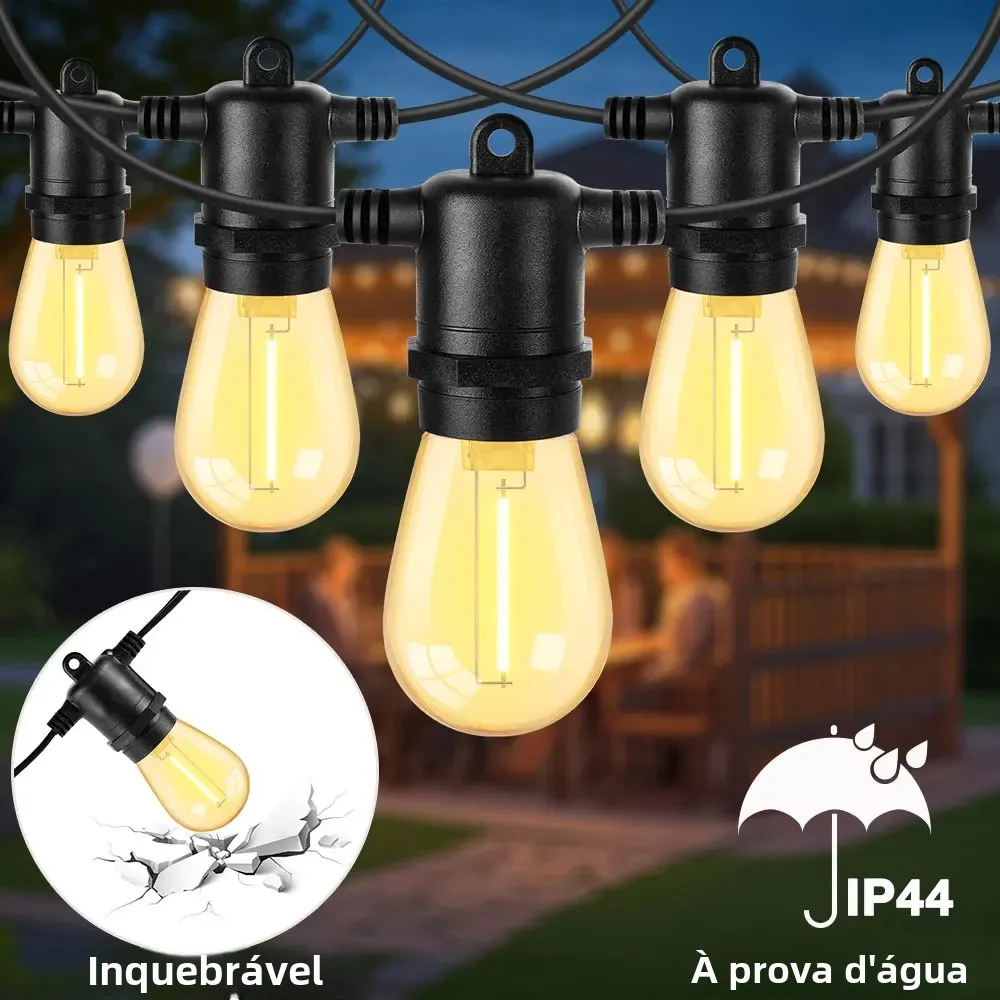 防水飛散防止-s14-led-ストリングライト屋外-e26-ソケット-eu-プラグ-220v-1-ワット-2-ワットパティオガーデンパーティー装飾ガーランド