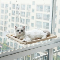 Strong Window Mounted Cat Bed Sunny Seat Nest Scratch Tree Hammock Bed for Cats Supplies Kitten Climbing Frame Pet Accessories