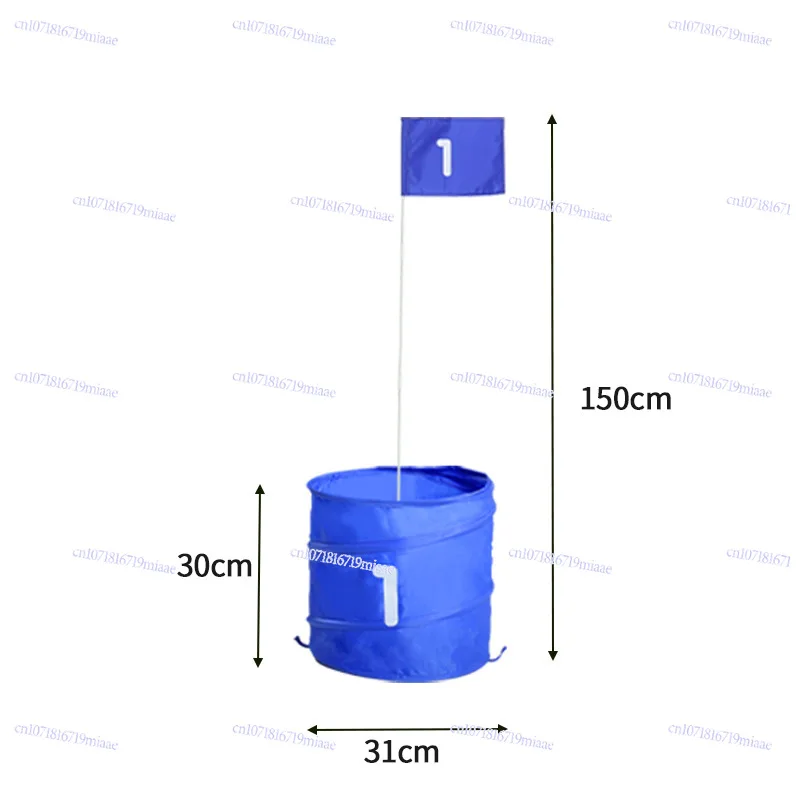 

Pickleball Beach Cloth Bucket Portable Golf Shot Cutting Rod Practice