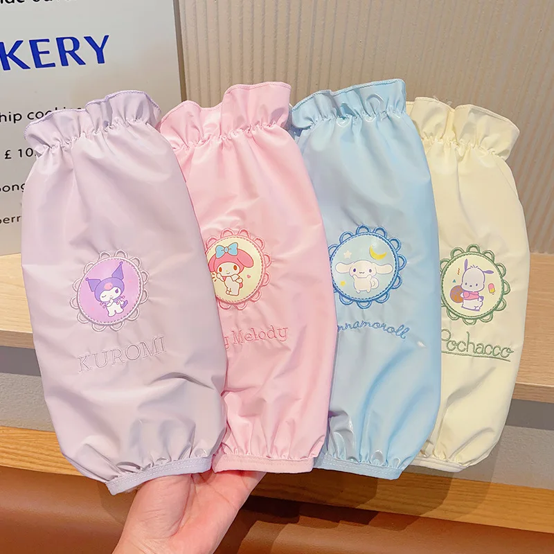 Miniso Anak-anak Kulomi Penutup Lengan Tahan Air Jaket Lengan Perawatan Lengan Anti Tahan Karat Diperpanjang Siswa Sekolah Dasar