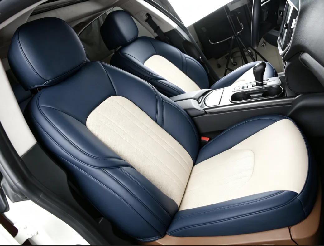 Für Maserati Ghibli 2017 Maßgefertigte Autositzbezüge Luxuriöses Nappa-Leder 100% Passgenau Innenraum-Zubehör 360 ° Vollständige Abdeckung – Detail 5