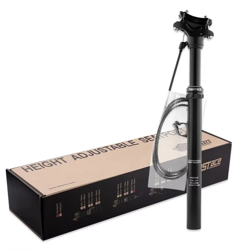 

STLF FASTace Aluminum Alloy Bike Dropper Air Seat Posts Seat Tube 400mm 27.2mm/30.9mm/31.6mm Lift Seatpost for Mountain Bike MTB