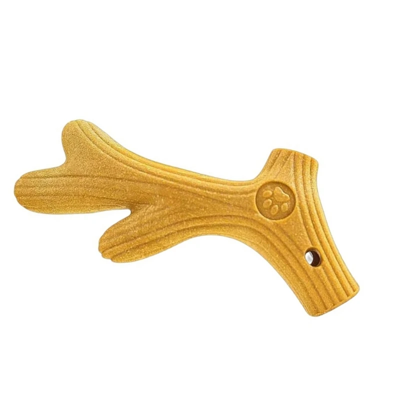 D0AD Strong Dog Chewing Toy Bone/Antler Teether for Large Breeds Entertainment