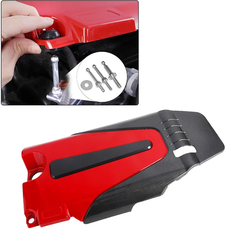 Car Front Engine Cover Bonnet Hood Dust Cover For Honda Civic 2016-2021 Only Fit 1.5L Model Auto Accessories Protective Cover