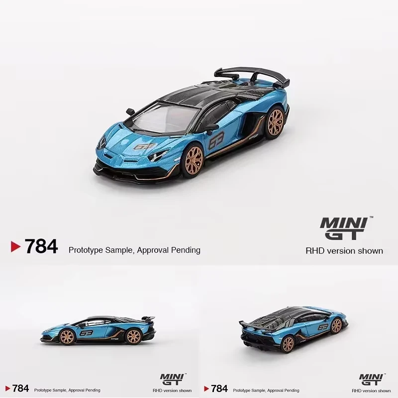 MINIGT 1:64 992 GT3RS GTR R34 Kenmeri KUMA KPGC110 Prestazioni Aventador Bianco Pyro Rosso Accento Pacchetto Pressofuso Modello di Auto Giocattoli