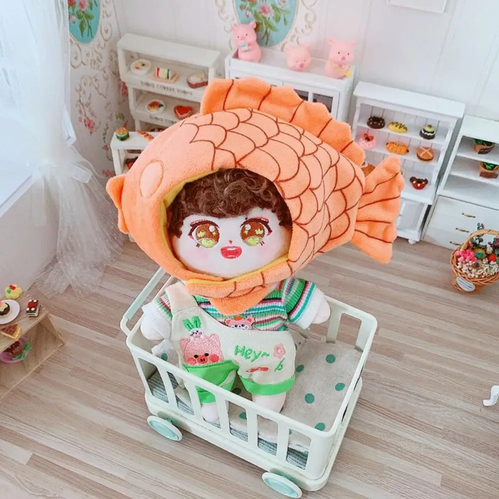 Cloth 20cm Cotton Doll Hat Cosplay Collection Plush Doll Hat Replacement Dress Up Plush Doll Costume Suit Doll Ornament