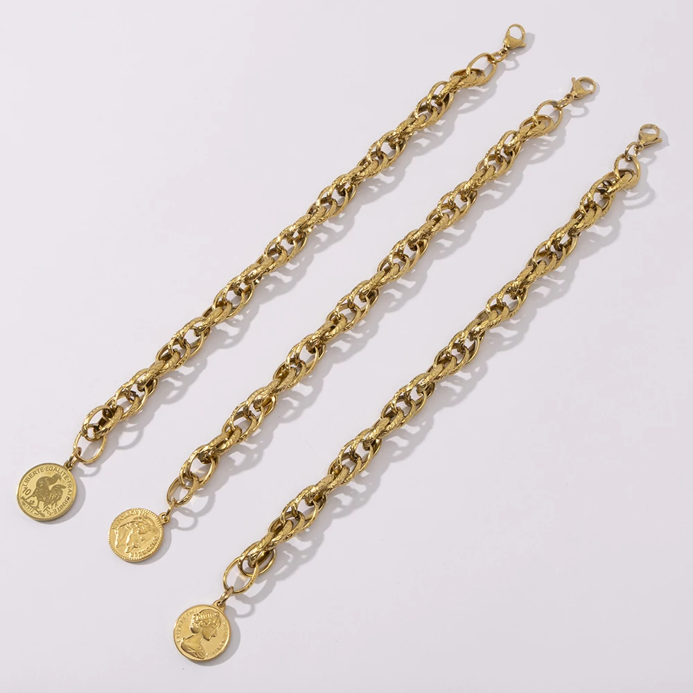 Ethnic Fusion Fashion - LUIZADA Vintage Inspired Gold - Toned