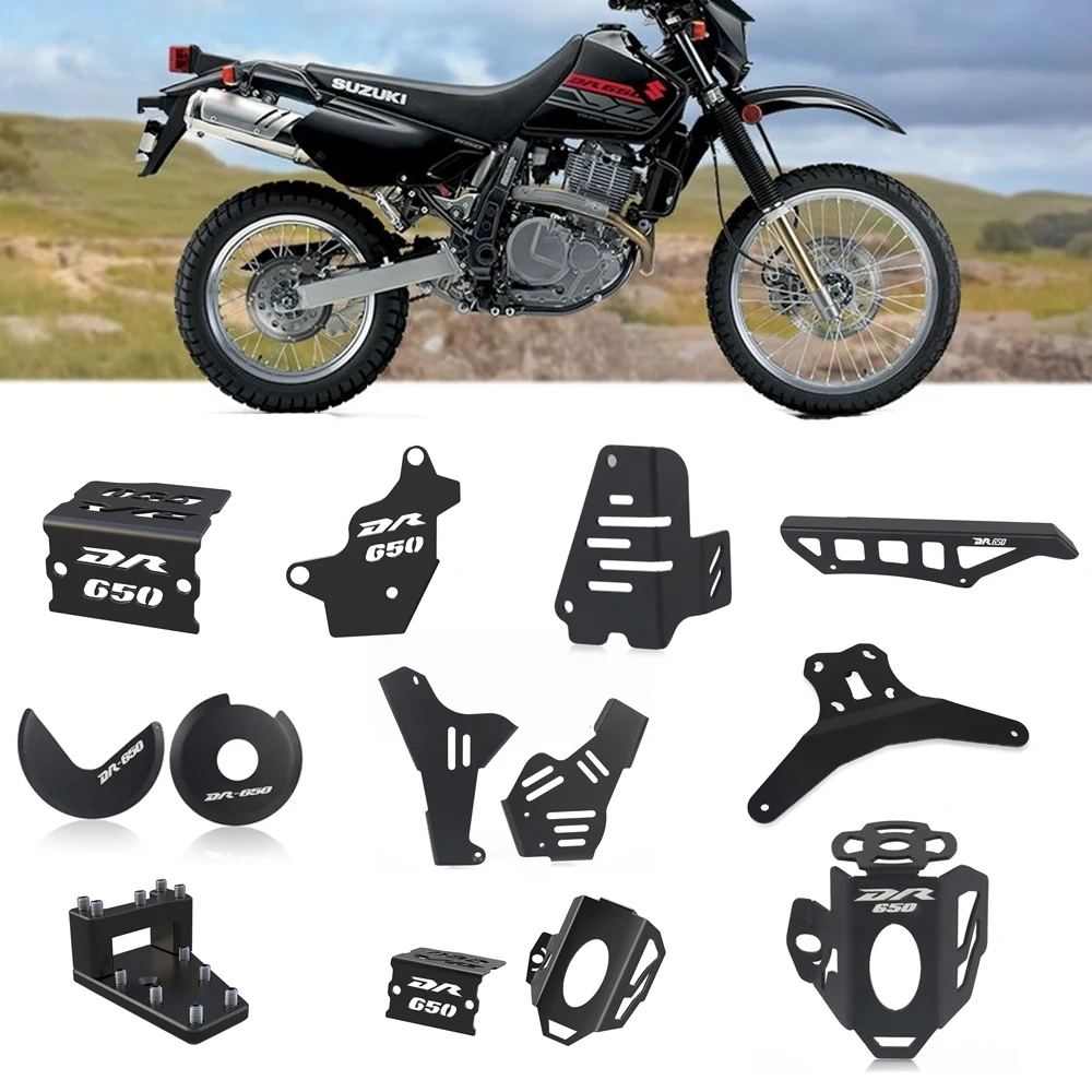 DR 650 S/SE Brake Clutch Lever Chain Cover Radiator Guard Engine Ignition Case For Suzuki DR650 DR650S DR650SE 1996-21 2022 2023