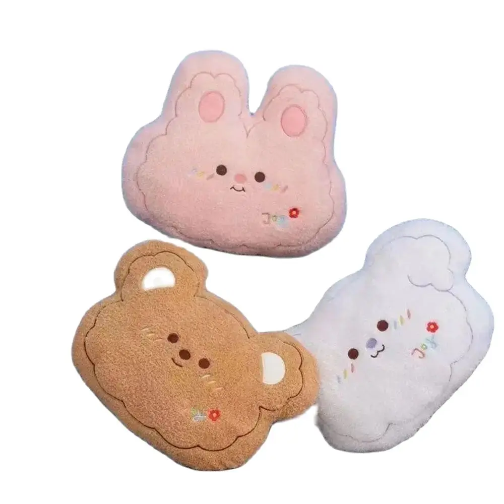 

45CM Cute Animal Plush Toy Super Soft Short Hair Rabbit Bear Sofa Cushion Sleeping Pillow For Children's Birthday Gifts