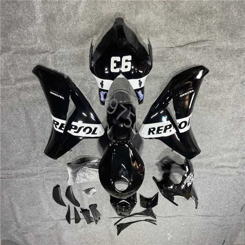 High quality Motorcycle Fairing Kits fit For Honda CBR1000RR 08-11 CBR1000RR 2008-2011  black Plastic Fairing