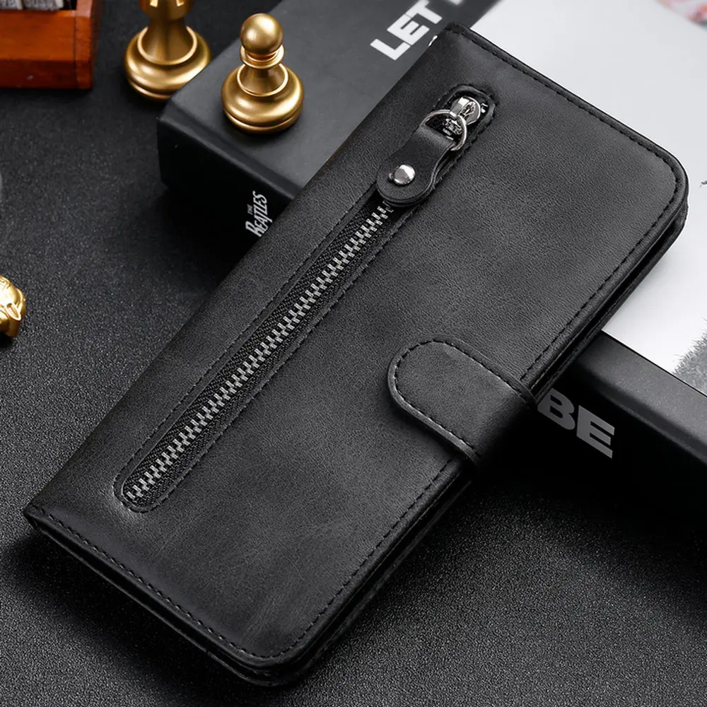 

For Samsung A12 A22 A32 A42 A52 A72 5G Leather Zipper Wallet Case For Samsung Galaxy A52S Case A21S A 51 41 31 A50 A03S A02 Etui