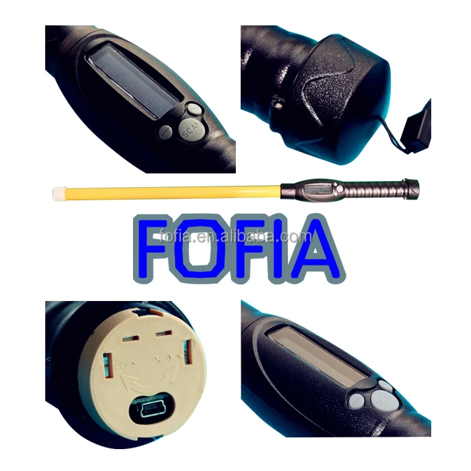 ISO11784/5 RFID Handheld 134.2khz Long Range Uhf Rfid Reader Cattle Ear Tag Stick Reader