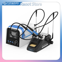 Forward FW-SI01 Dual Welding Station with Digital Display 245/210 Welding Iron Tips Kit for BGA PCB Repair Heating Tools Set