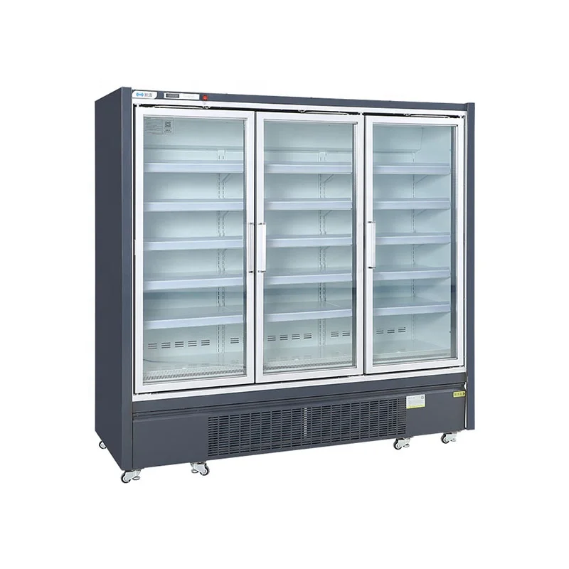 

Multi-shelf refrigerators in convenience stores