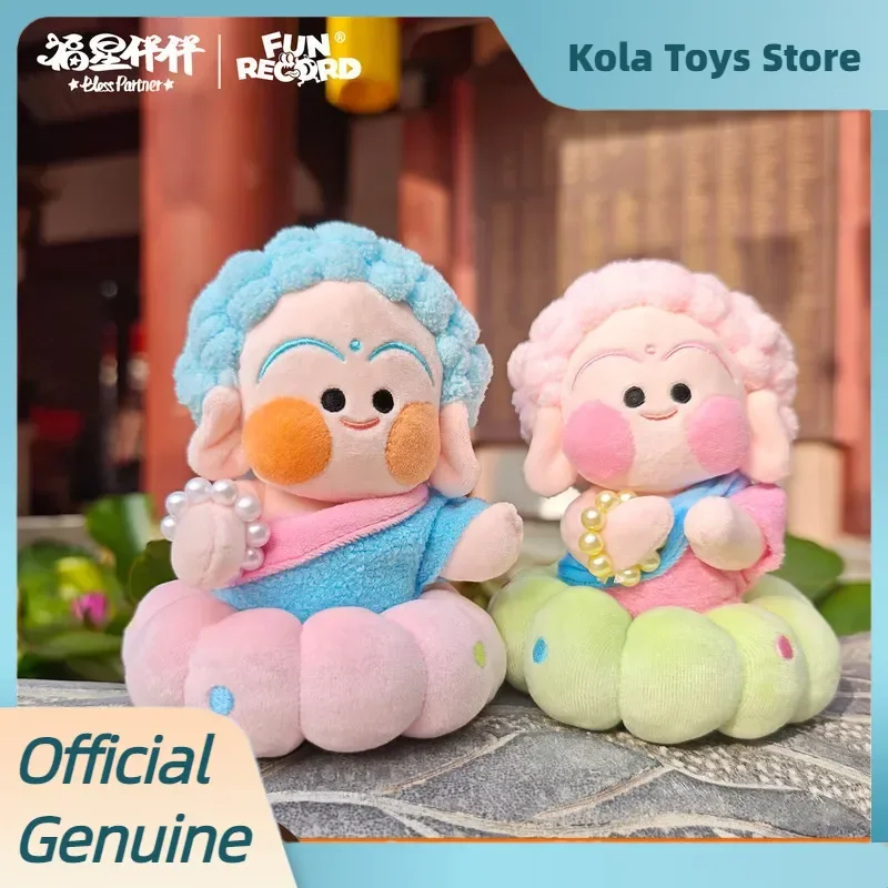 

Authentic Lucky Buddha Companion Series Blind Box Kawaii Keychain Pendant Mystery Box Collectible Figurines As Gift For Girl