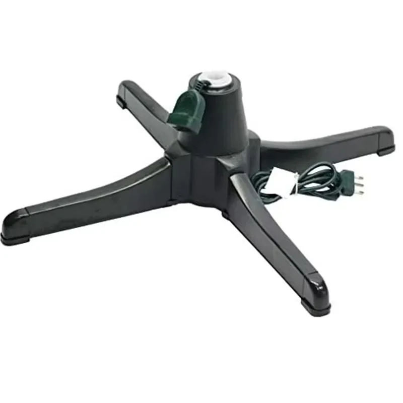 

Plastic metal 360 degree rotating artificial Christmas tree bracket base ~~