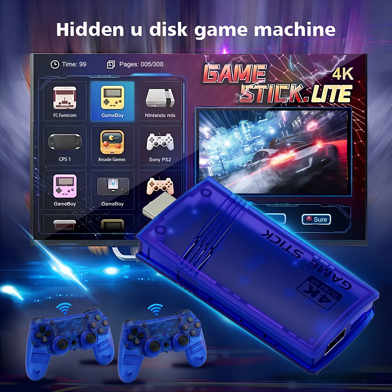 The GS5mini retro game console - Gaming Console Definition 评论和价格