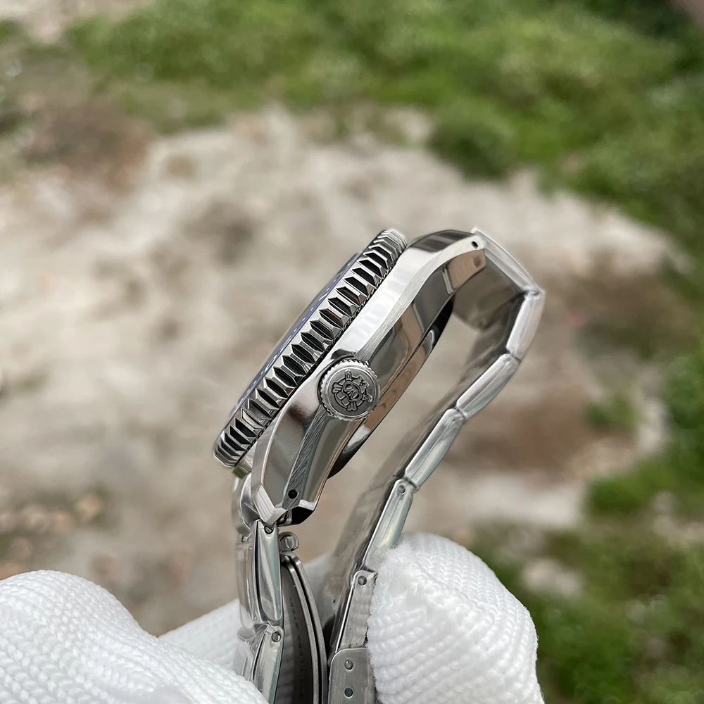 STEELDIVE 公式 SD1968 ワンピース 44mm セラミックベゼルインサート サファイアクリスタル 1000M防水 NH35 自動巻き メンズダイバーズウォッチ