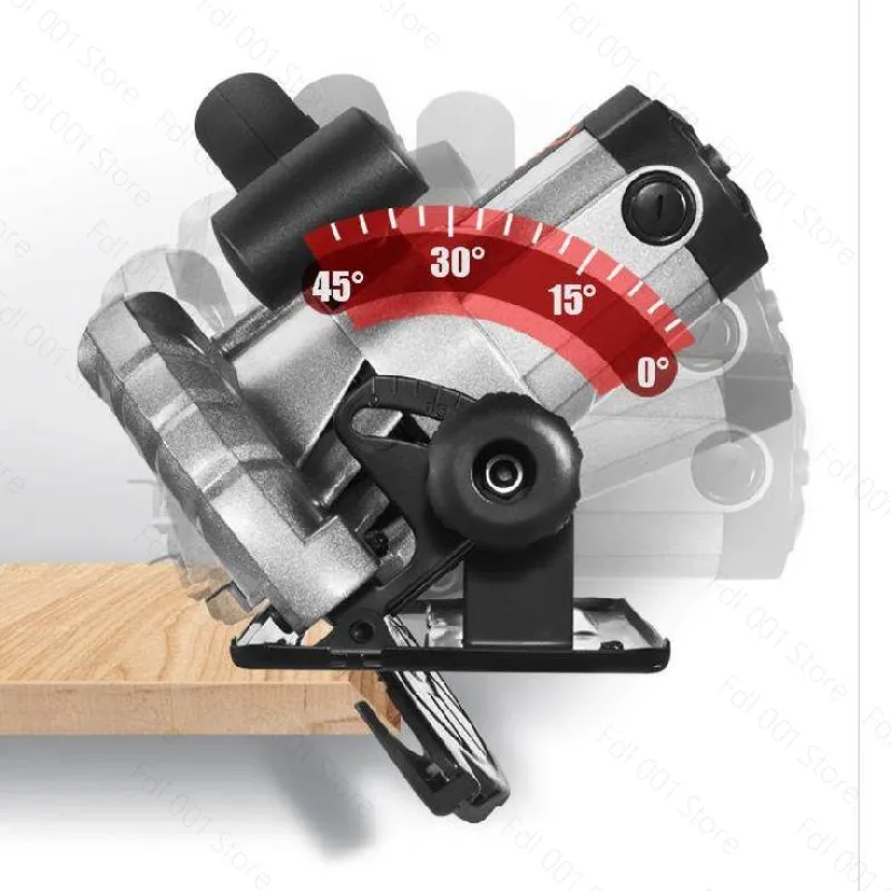 Circular chainsaw Logging saw Electric push table saw Woodworking machinery Small desktop portable household multi-function tool