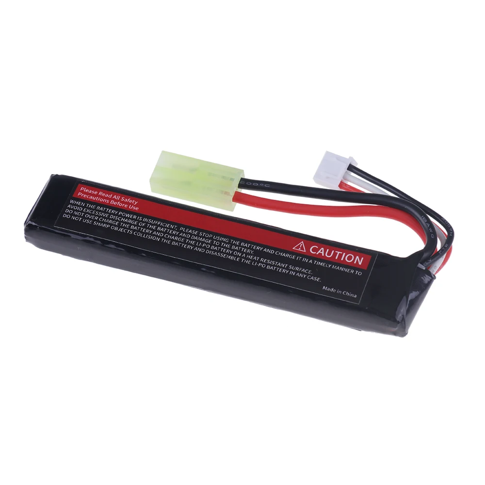 2S Water Gun Battery 7.4V 2500mAh 30C Lipo Battery With Tamiya Plug For AKKU Mini Airsoft BB Air Pistol Electric Toys Guns Parts