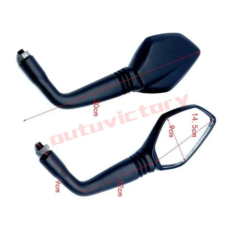 Black Right & Left Rearview Mirrors For KTM 790 Duke Adventure 890 Adv/ 390 Duke  Motorcycle Parts