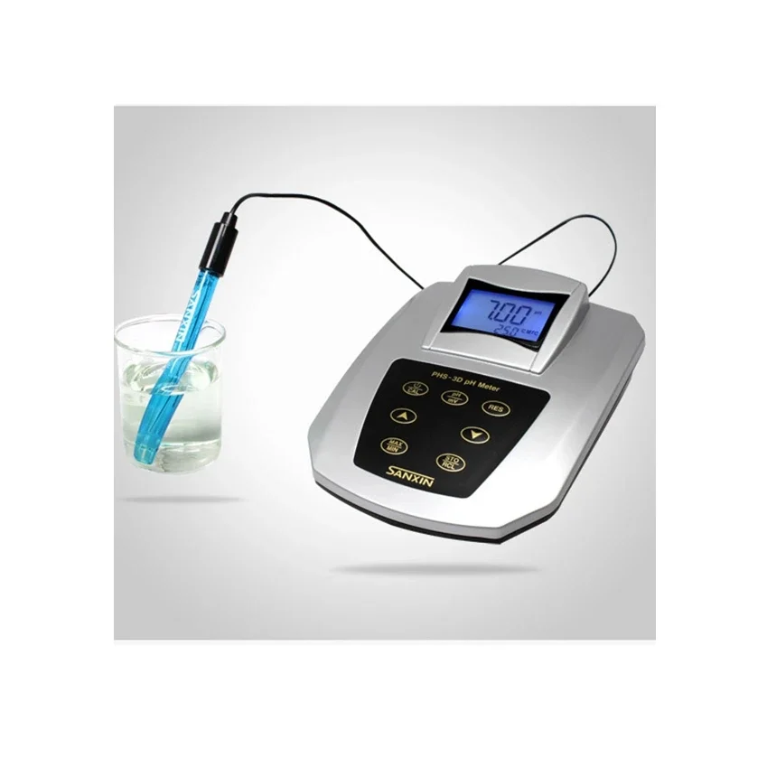 

PHS-3D-01 Simple Desktop Lab Digital PH Meter with Large LCD Screen