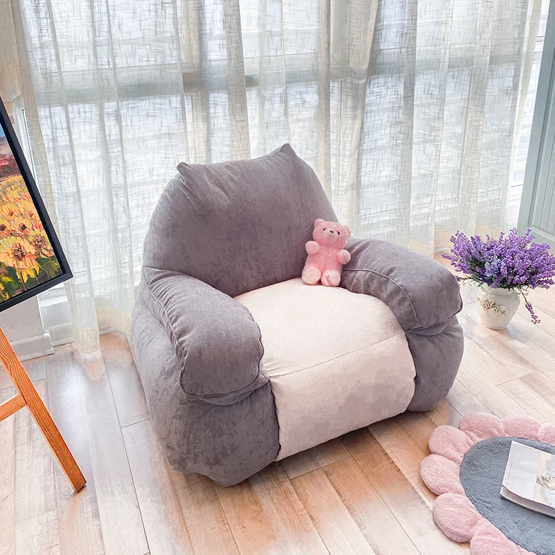 Single Bedroom Beanbag Sofa Balcony Floor Apartment Recliner Beanbag Sofa Tatami Lazy Muebles Para Salas Modernos Home Furniture