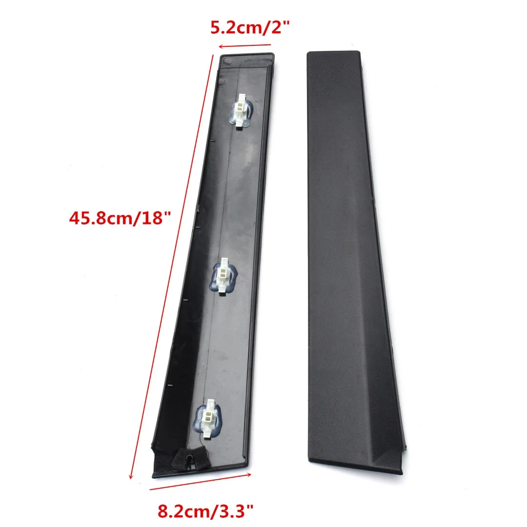 

ABHY-1473662 Car Window B Pillar Moulding Trim Covwe Guard For Ford Fiesta 3 Door Mk6 2001-2008
