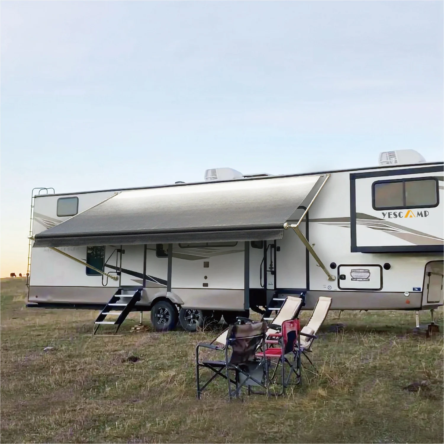 STLF Awnlux for Australian and American Replacement Fabric Aluminum Alloy Enhanced Outdoor comfort for Motorhome Rv Awning