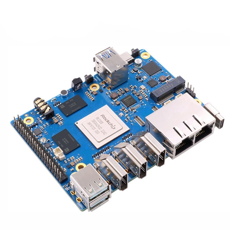 For Orange Pi 5 Plus RAM Single Board Computer RK3588 PCIE Module External Wifi6 Pi5 Plus Demo Development Board