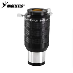 Angeleyes 5X Premium Barlow Lens Apochromatic 2inch FMC Astronomical Telescope Accessories
