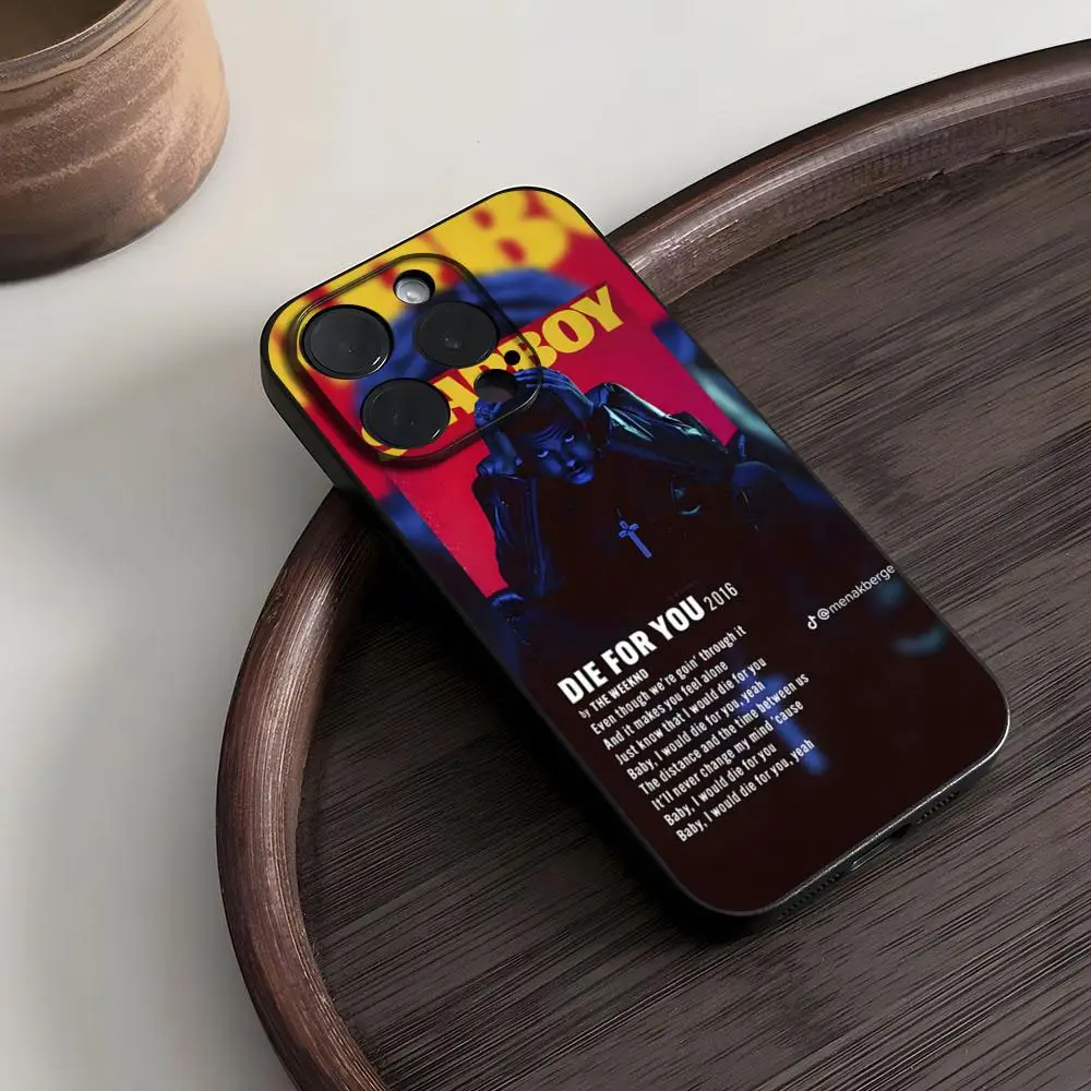 Чехол для телефона Weeknd с альбомом Starboy для iphone 15 12 14 se 2024 pro max 11 13 xr x xs mini plus, роскошный чехол