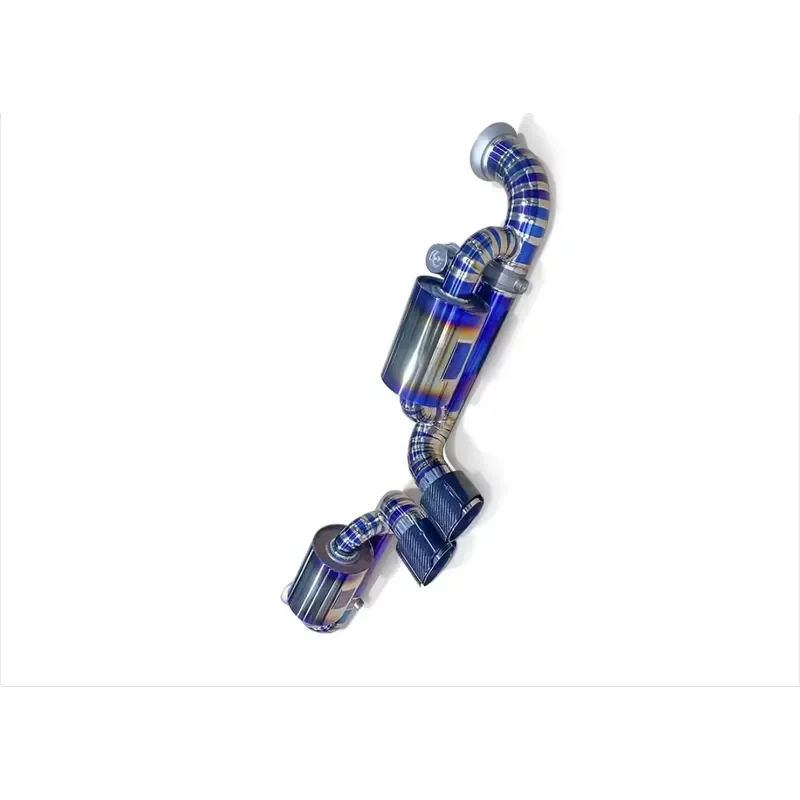 Titanium Alloy Exhaust Pipe for 911 992 GT3 4.0 2017-2024 Racing Performance Modification Perfect Installation Direct