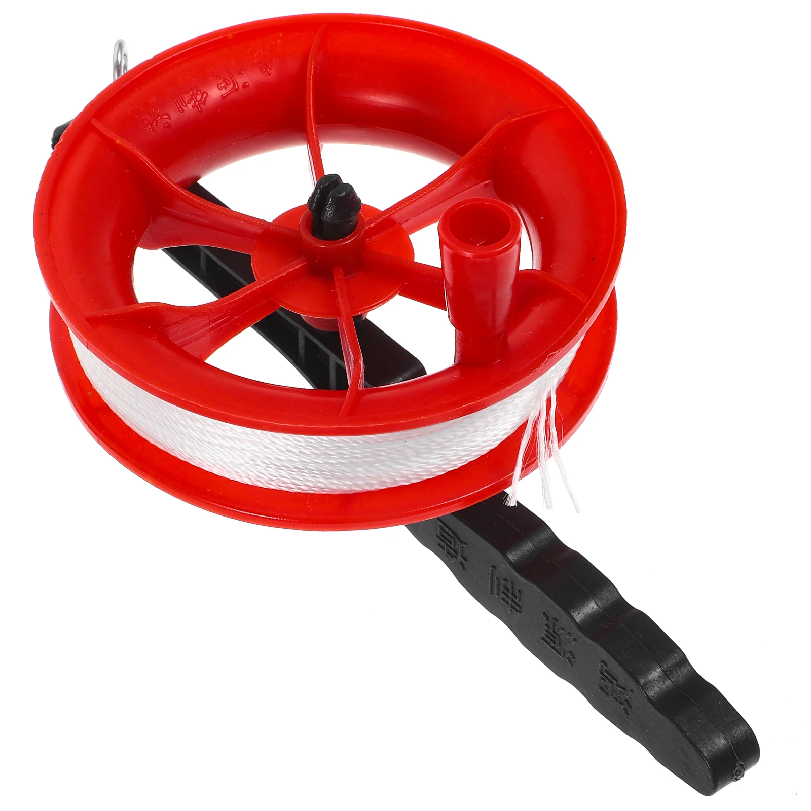 Bobina di linee per aquiloni da 2 pezzi, ruota di avvolgimento in plastica, accessori per aquiloni per bambini, strumento per sport all'aria aperta per adulti, bobina di corde durevole