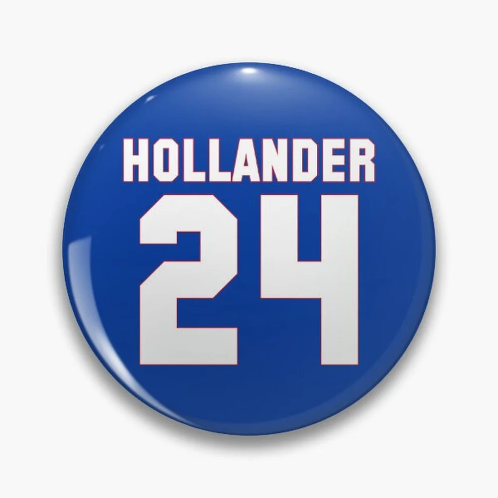 Hollander 24 Pin Holographic Star Heart Pin Brooches Laminated Button Fashion Accessory