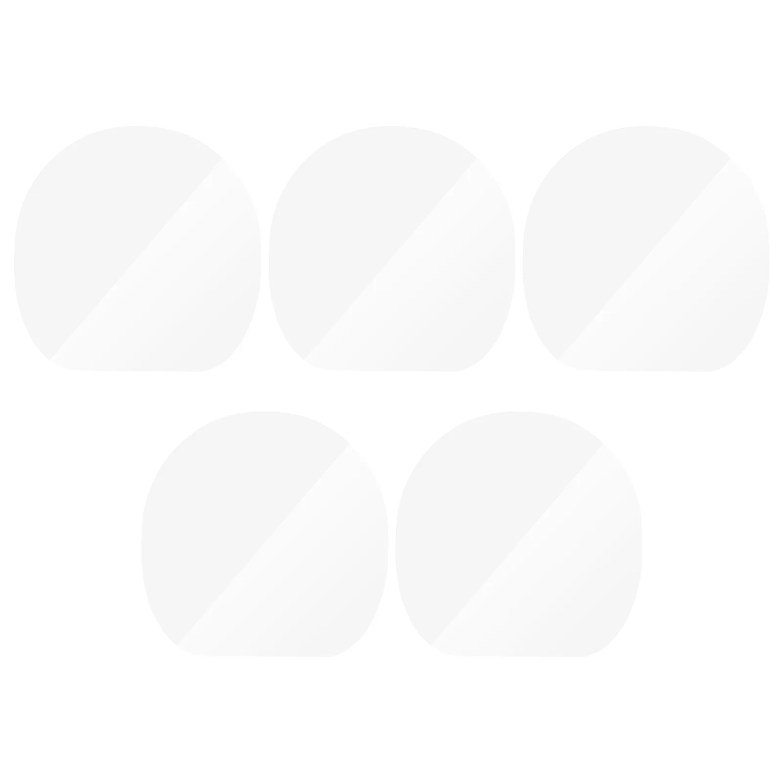 

5Pcs Table Tennis Paddle Protective Film Transparent Adhesive Rubber Cover Reusable Sticky Sheet for Training Recreation and