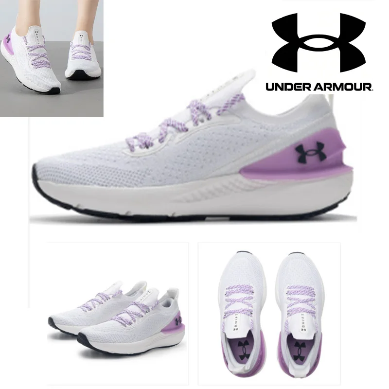 Женские спортивные кроссовки Under Armour UA, удобные, легкие, дышащие, нескользящие кроссовки 3027777-100