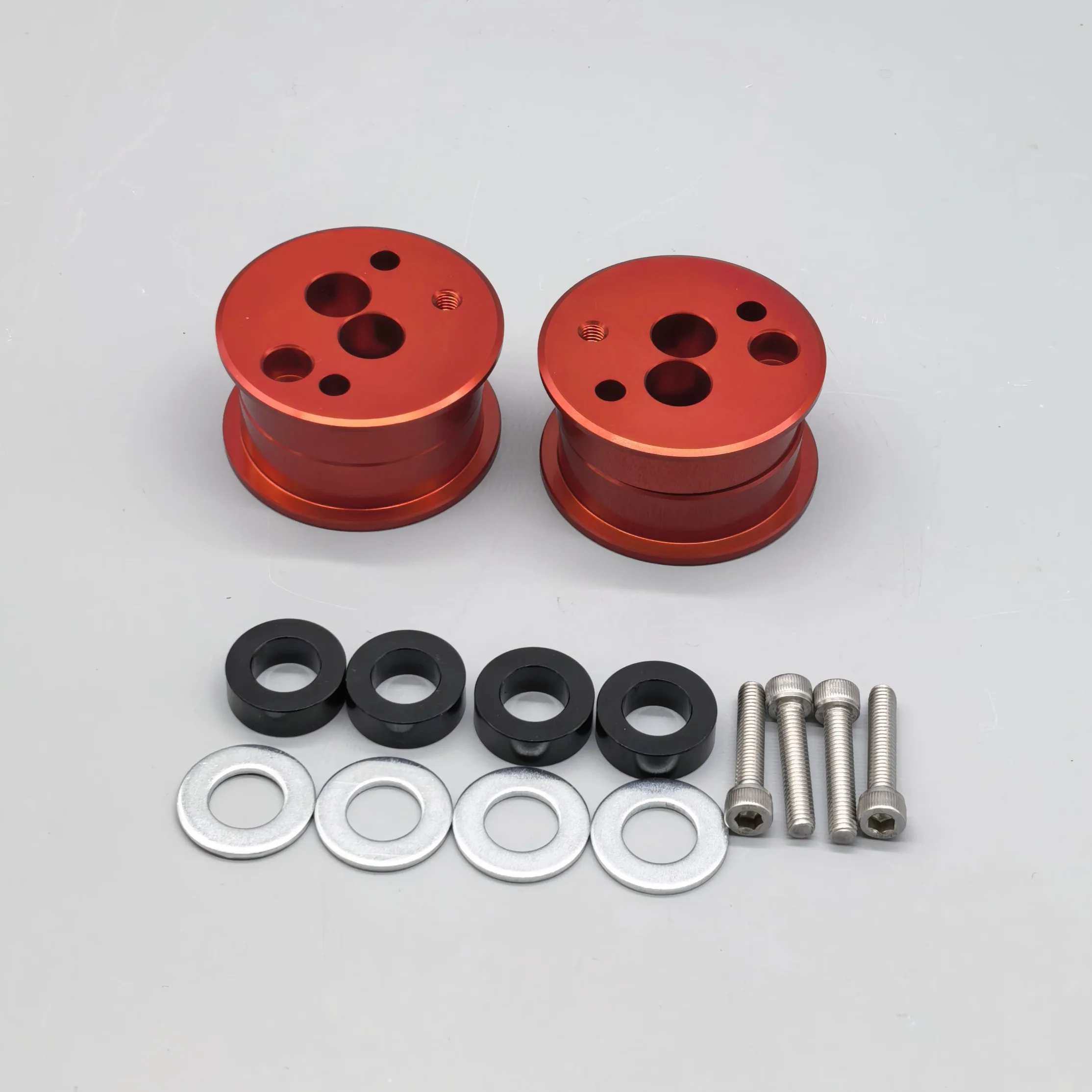 Front & Rear Adjustable Caster Bushings for Porsche 996/997/986/987/981/991 – Solid Aluminum