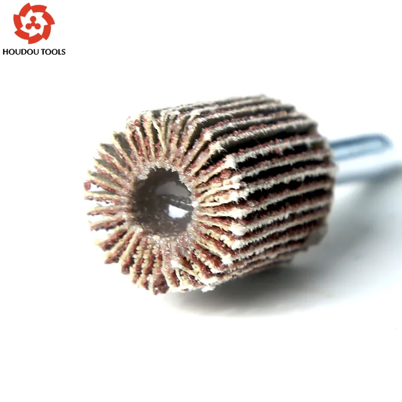 

Cost Sale of 10PCS/Set 80# Grit 16-50*6MM Mini Flap Discs Wheels with Handle for Angel Grinder Steel Metal Polishing Sanding