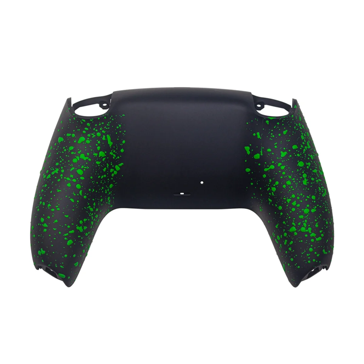 

A62T-Bottom Back Shell Non-Slip Rear Housing Game Improvement Replacement Parts for PS5 Controller Black&Green