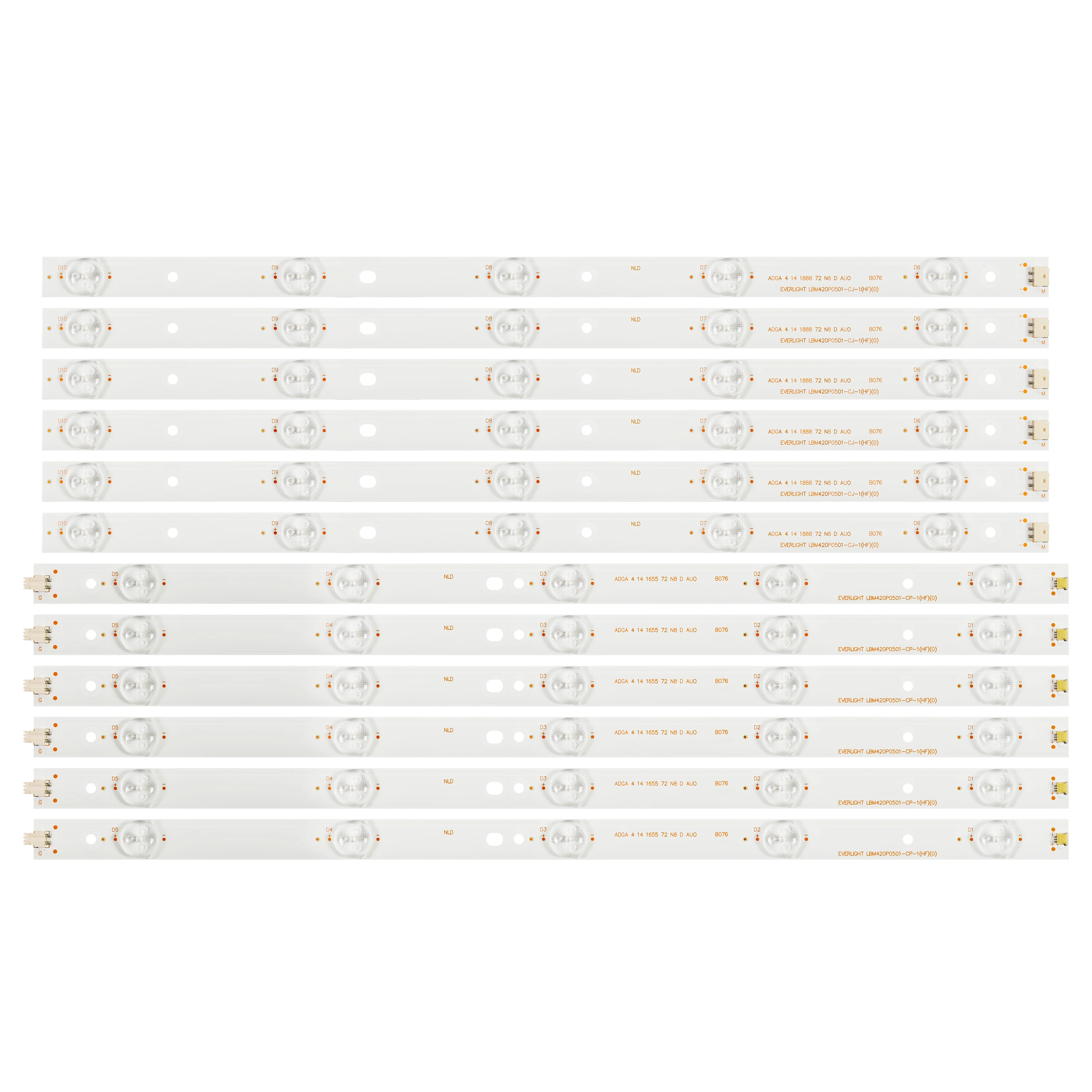 

LED Backlight strip for Sharp LC-42LB150U LC-42LD265E LC-42LD265RU LC-42LD266K TPT420H2-HVN06 LBM420P0501-CP-1 LBM420P0501-CJ-1