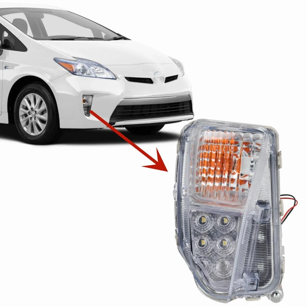 

1 Set Car Led Fog Light Assembly For Toyota Prius 2012 2013 2014 2015 DRL Lamp 81521-47040 81511-47040