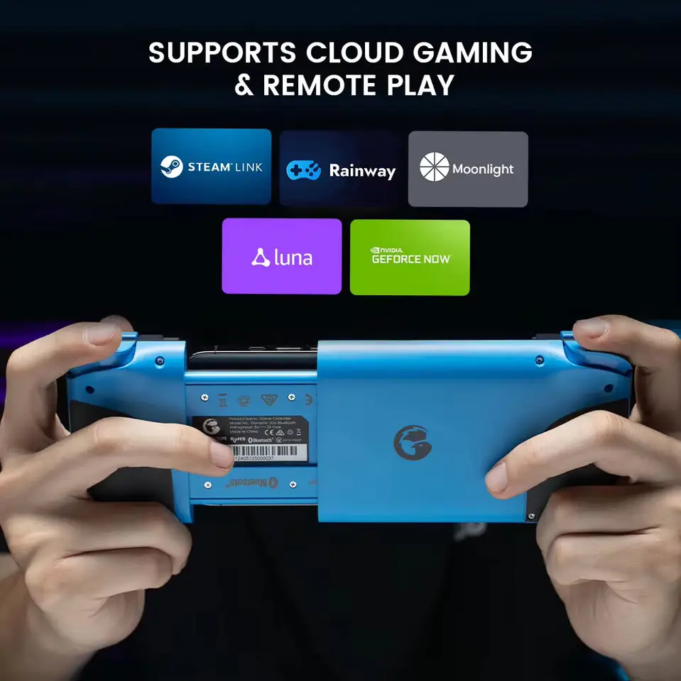 وحدة تحكم ألعاب GameSir X2s بلوتوث للهاتف المحمول أذرع تحكم للكمبيوتر مع عصا تأثير هول لأندرويد آيفون iOS - 6