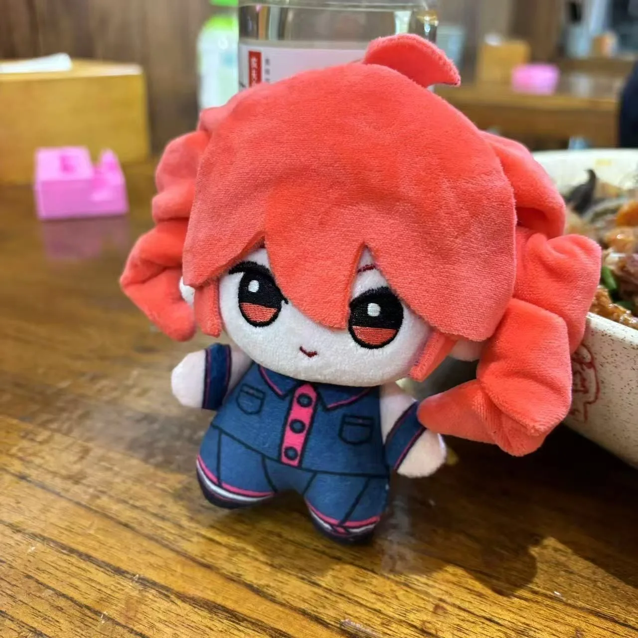 

Kawaii Kasane Teto 10 см куклы аниме фигурка плюшевые игрушки подарок на день рождения для девочек коллекция игрушек украшение детской комнаты
