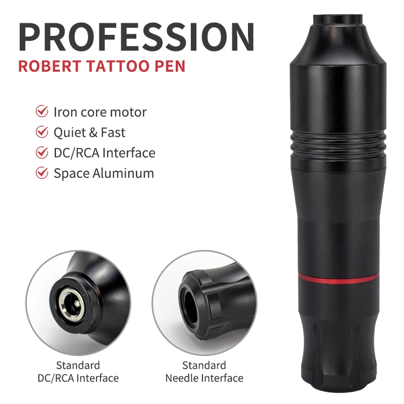 Profession Tattoo Machine Pen Power Supply Rotary Tattoo Tools For Permanent Makeup Machine Tattoo Kit Artist