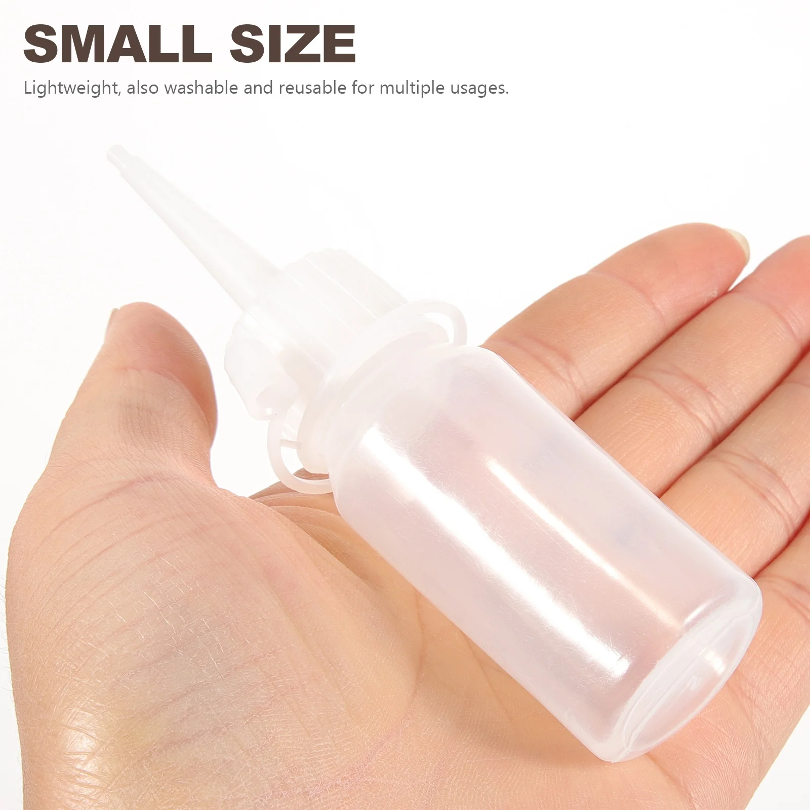 12 Pcs Hair Dye Bottle Dropper Bottles Coloring Oil Applicator for Scalp Dispenser