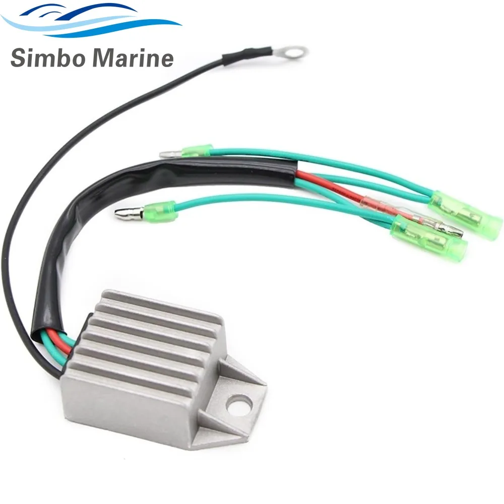 

Voltage Regulator Rectifier for Yamaha 2/4-stroke 6C 8C 9.9F 9.9D 13.5A 15F 6hp - 50hp Outboard Boat Motor 6J8-81960-00