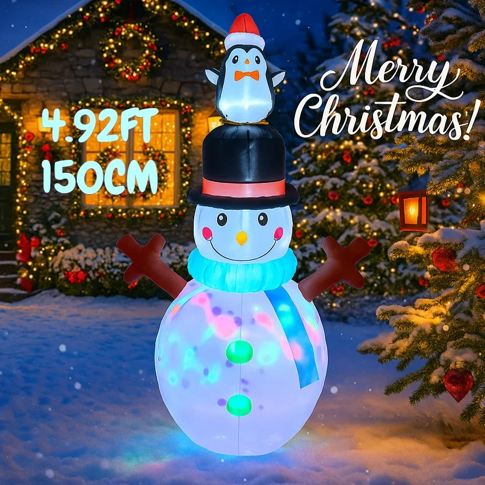 492ft-led-lights-inflatable-toy-snowman-penguin-xmas-decoration-for-yard-holiday-gifts-christmas-supplies-home-decor-ornaments