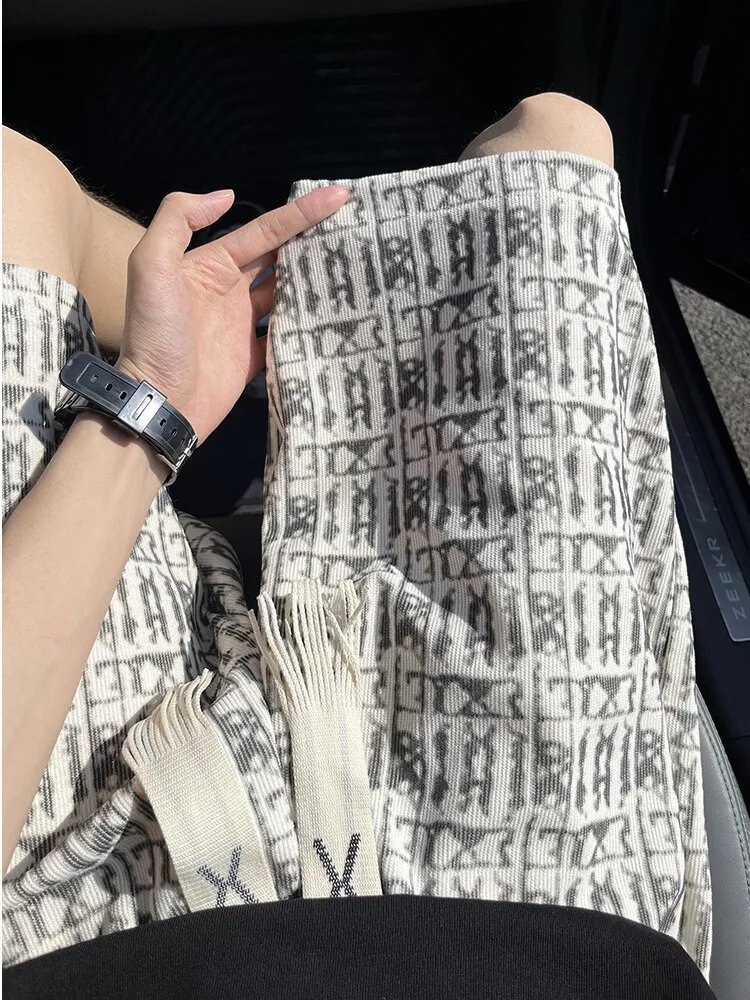 

Мужские летние спортивные шорты с эффектом тай-дай, легкие, повседневные, до середины икры, в уличном стиле, для подростков, прямого кроя, длиной до колена